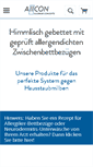 Mobile Screenshot of allergieprodukte.de